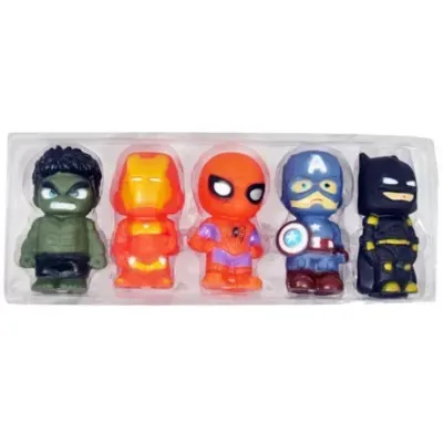 Babuinya Smart Buy Marvel Avengers Infinity War Action Figure Toy Set with Stand Five Pieces set