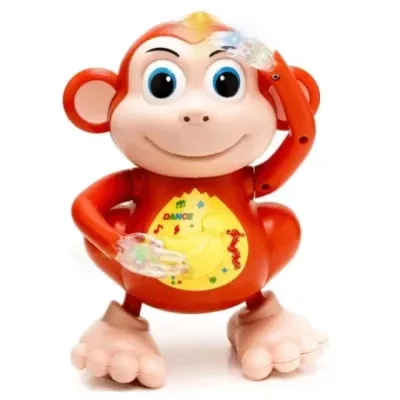 Babuniya Dancing Monkey Musical Toys for Kids with Light and Sound