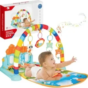Babuniya kick and Play Multi-Function ABS High Grade Plastic Piano Baby Gym and Fitness Rack Products