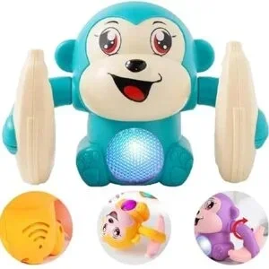 Banana Monkey Toys with Voice/Touch Sensor On Dancing Monkey Dancing Toy for Kids Rolling Monkey view 5