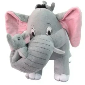 Cute Stuffed Elephant Soft Toys for Kid, Girls,Babies & Children view 4