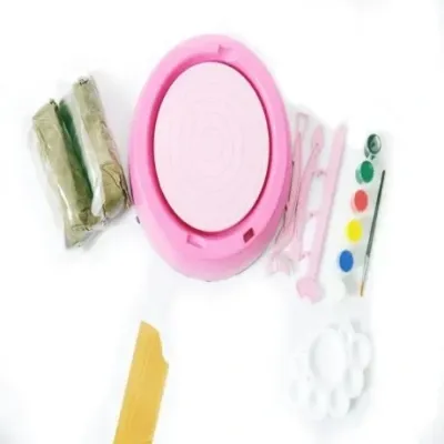 Pottery Wheel Kit – Battery Operated Pottery Wheel & Painting Kit for Beginners