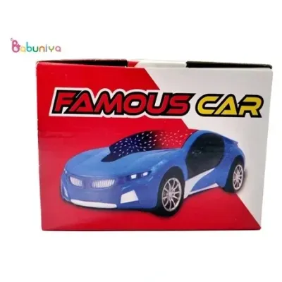 Remote Control 3D Famous Car with Lights – Full Function