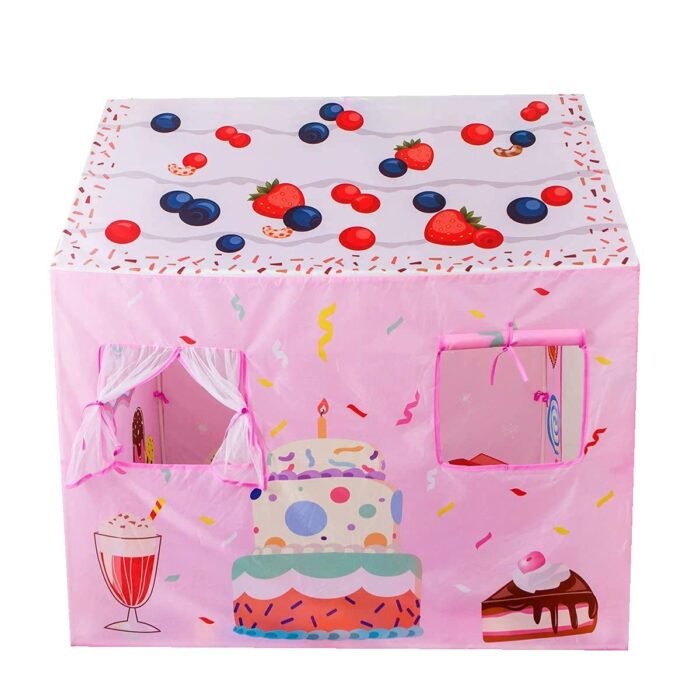 Babuniya Colorful Kids Play Tent House front view