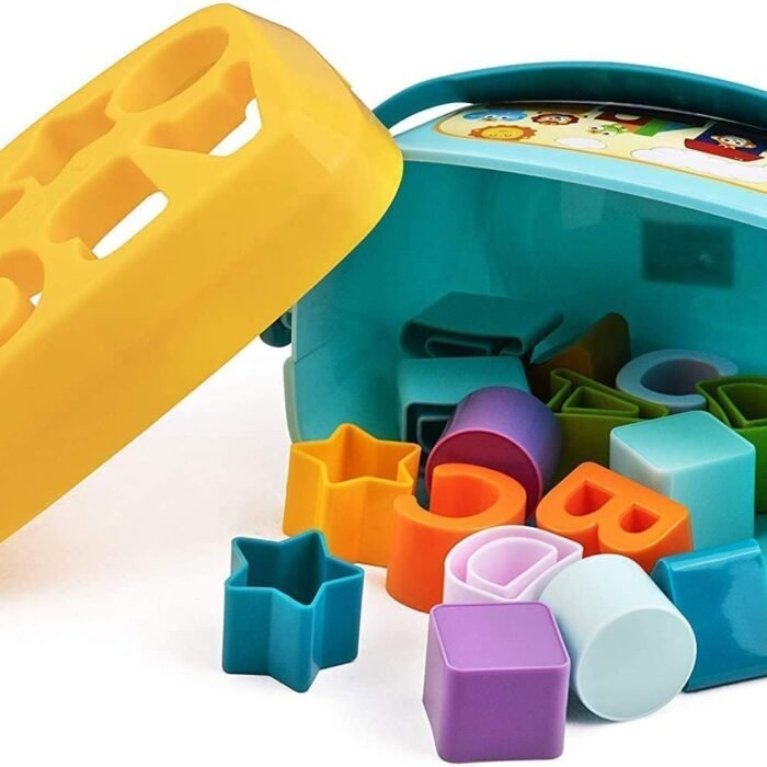 Babuniya First Blocks ABCD Learning Shape Pieces Toy