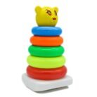 Babuniya Junior Smiley Stacking Colorful 5 Teddy Rings