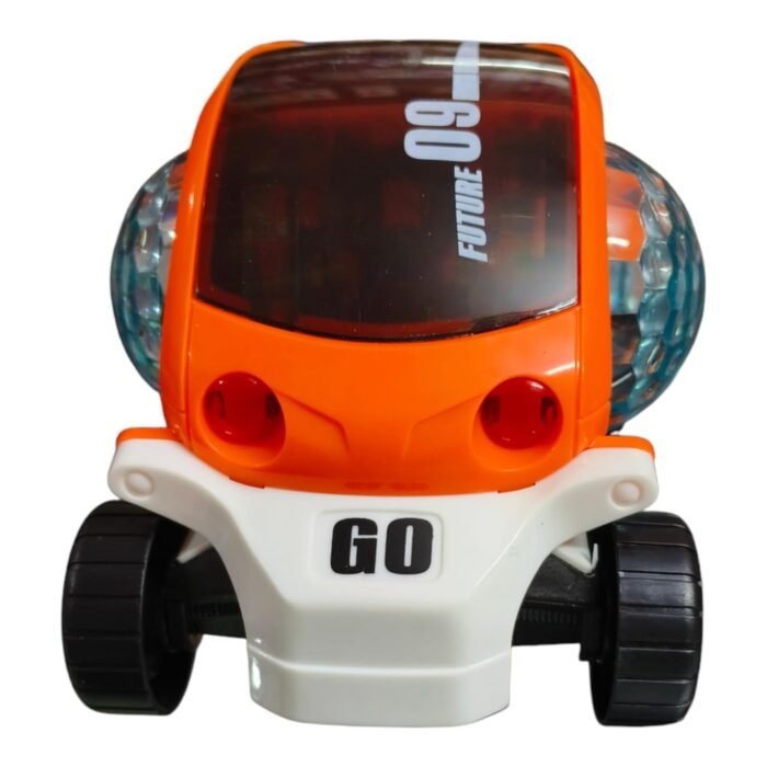 Babuniya 09 Future Electric Toy Car with Spin Lighting Ball, Music Function