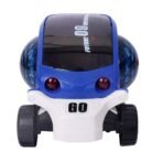 Babuniya 09 Future Electric Toy Car with Spin Lighting Ball, Music Function, Omni front views blue