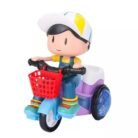 Babuniya 360 Degree Rotating Stunt Tricycle Dancing Toy