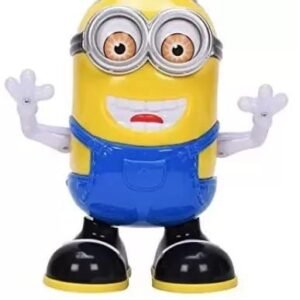Babuniya Battery Operated Dancing Minion Toy Despicable Me3 with Music and Flashing Lights Toy for Kids Front
