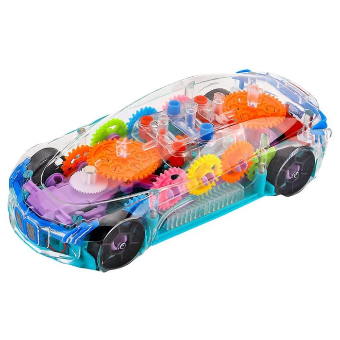 Babuniya Concept Musical and 3D Lights Kids Car