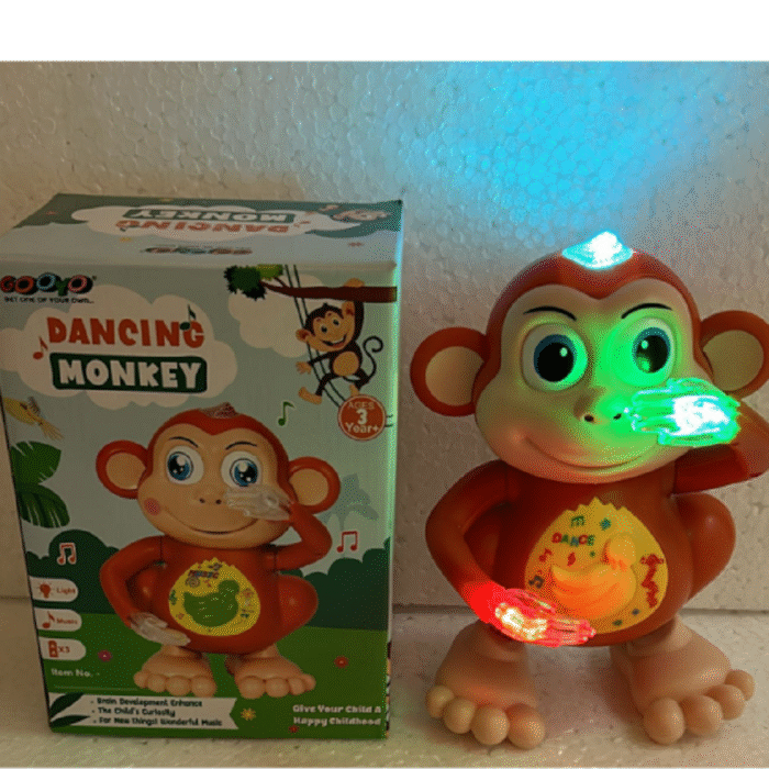 Babuniya Dancing Monkey Toy with Lights
