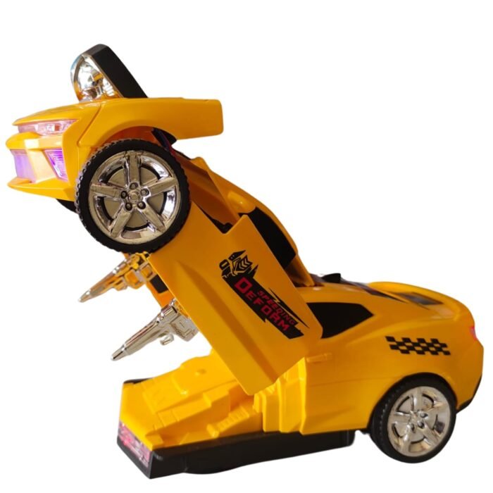 Babuniya Deformed Chariot Bump-n-Go Car to robot