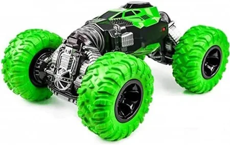 Babuniya Double Sided Stunt Racing Moka 4-Wheel Drive green Babuniya Double Sided Stunt Racing Moka 4-Wheel Drive green