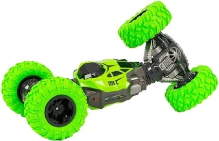 Babuniya Double Sided Stunt Racing Moka 4 green Babuniya Double Sided Stunt Racing Moka 4 green