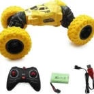 Babuniya Double Sided Stunt Racing Moka 4 yallow