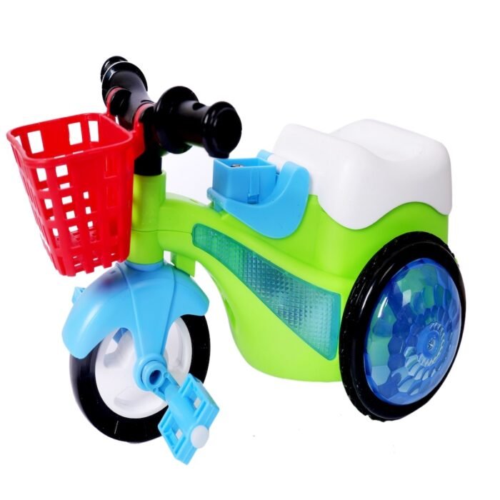 Babuniya Musical 360 Degree Rotating Stunt Tricycle