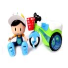 Musical 360 Degree Rotating Stunt Tricycle Toy with 4D Lights and Sound
