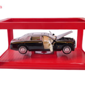 Luxury Sedan Die-Cast Car Toy with Sound, Light & Pull Back Action