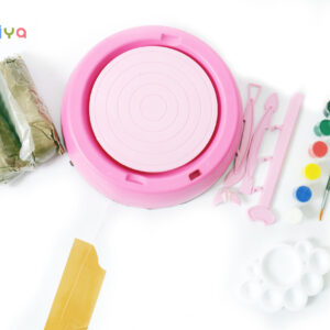 Babuniya Pottery Wheel Toy Set for Kids – Creative Clay Arts Kit