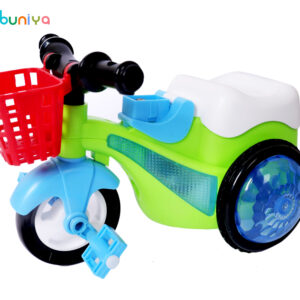 Stunt Tricycle – Electric 360° Rotating Bike with Lights & Music for Kids