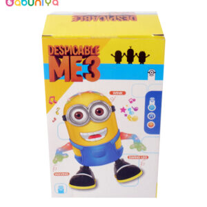 Despicable Me 3 Minion Waving & Swinging Leg Toy with Lights & Music – 8×3 inches