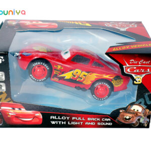 Babuniya Die-Cast Alloy Pull-Back Car with Light & Sound – Mini Alloy Vehicle