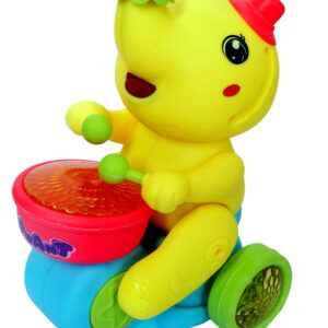 Elephant Musician Toy – Bump & Go with Lights & Music