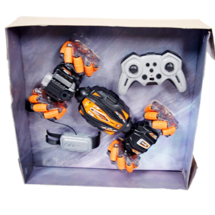 2.4G Gesture Sensor RC Smoke Stunt Car 360° Spinning Double Flip with High-Speed.3 2.4G Gesture Sensor RC Smoke Stunt Car 360° Spinning Double Flip with High-Speed.3