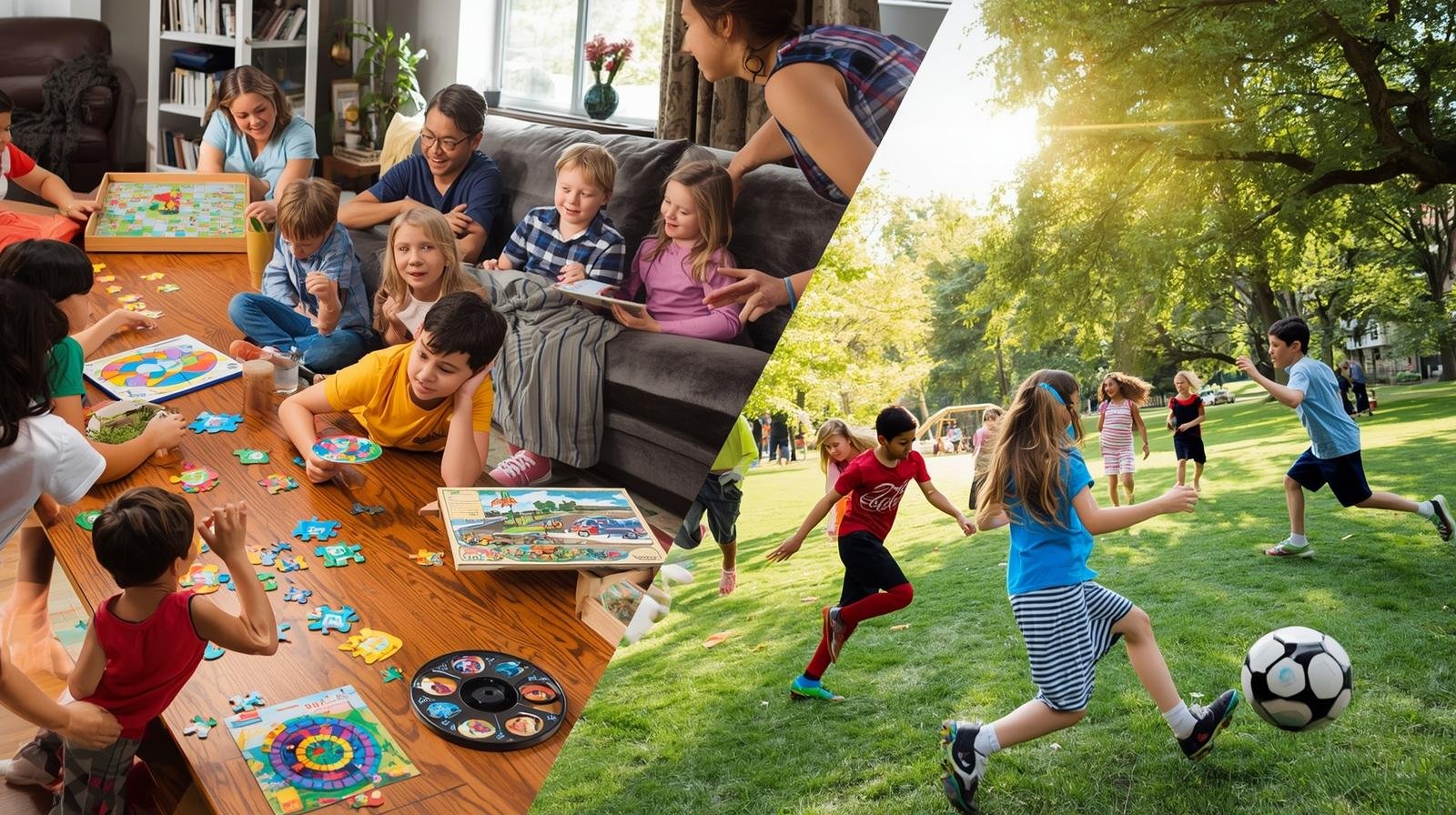 indoor and outdoor games