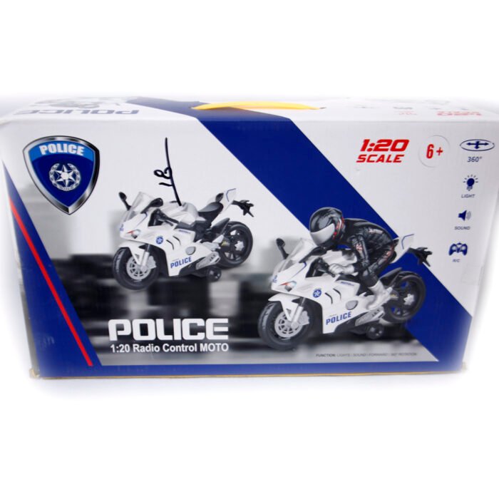 Babuniya Remote control police motorbike Box