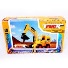 Babuniya Cheetah Truck RC Excavator Toy, 5-Channel with Flashing Light, Super Power Shovel Loader, Age 4+