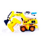 Babuniya Cheetah Truck RC Excavator Toy, 5-Channel with Flashing Light, Super Power Shovel Loader, Age 4+.1