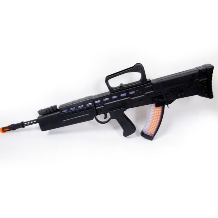 Babuniya L85 automatic rifle with light and sound gel blaster..