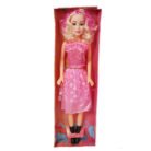 Barbie Fashion Doll Wearing Pink and White Gingham Dress with Daisy Chain Necklace...4