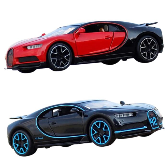 Diecast Resembling Bugatti Pull Back Car Diecast Resembling Bugatti Pull Back Car