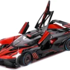 Diecast Resembling Bugatti Pull Back Car