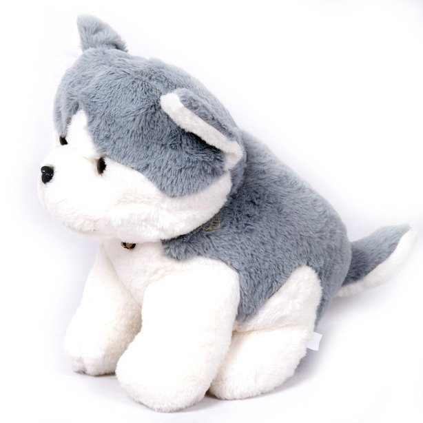Husky Dog Stuffed Animal Puppy Soft Toy.1 Husky Dog Stuffed Animal Puppy Soft Toy.1