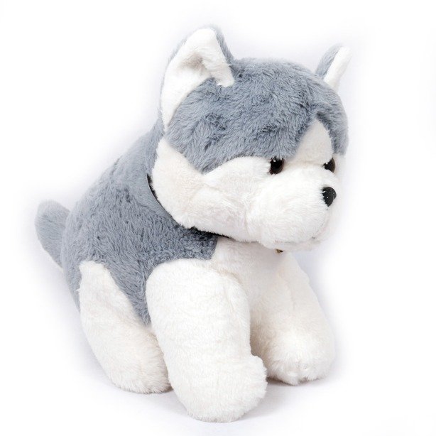 Husky Dog Stuffed Animal Puppy Soft Toy.2 Husky Dog Stuffed Animal Puppy Soft Toy.2