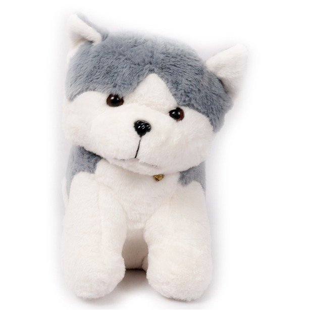 Husky Dog Stuffed Animal Puppy Soft Toy.3 Husky Dog Stuffed Animal Puppy Soft Toy.3